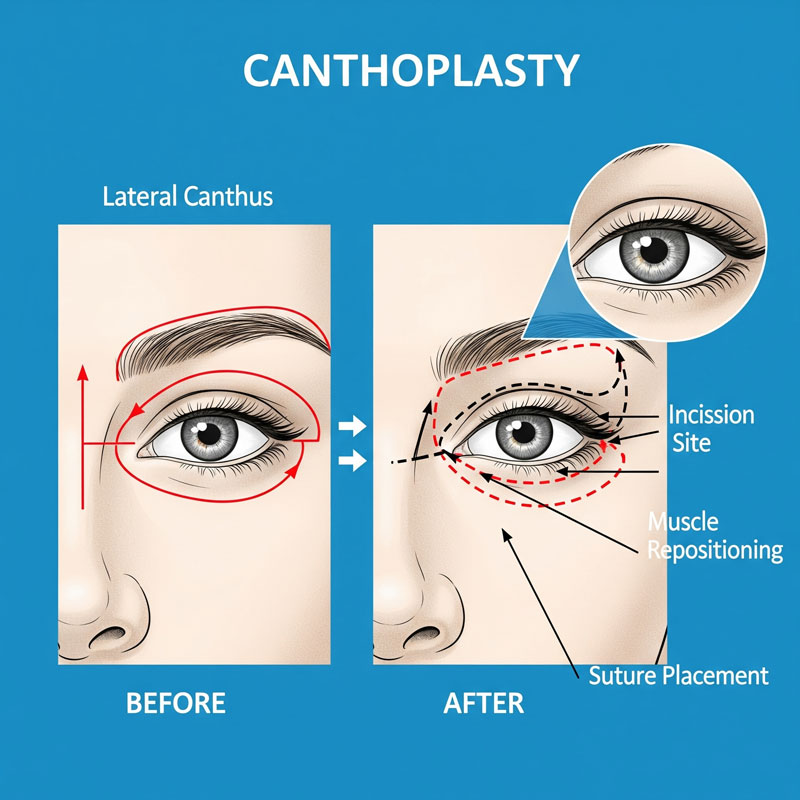Facelift with Canthoplasty Image